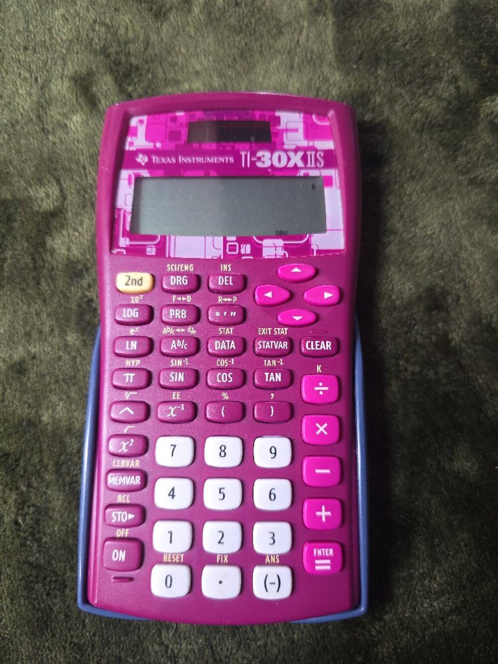 Texas Instruments TI-30X IIS Scientific Calculator - Pink